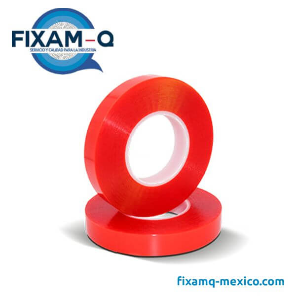 Cinta roja doble capa