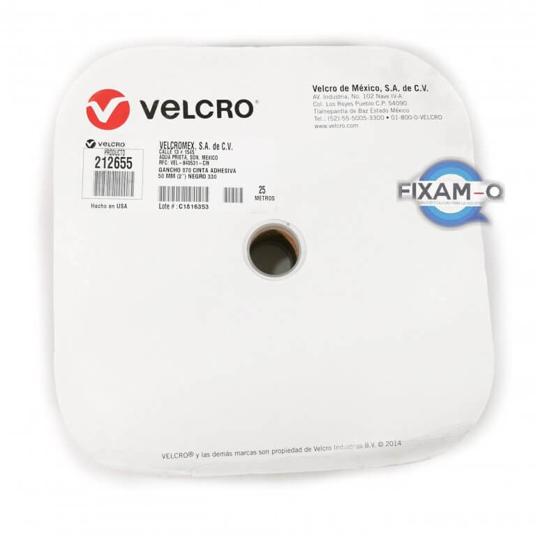 212656-50 (Velcro) Felpa con Adhesivo 50 mm x 25 mts
