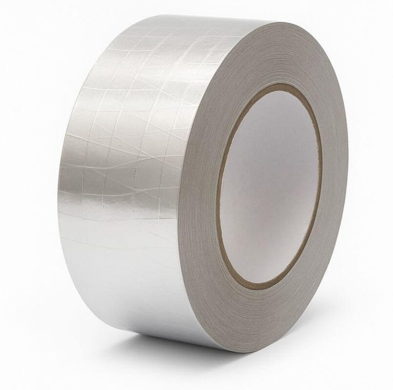 Cinta de aluminio respaldo fibra de vidrio