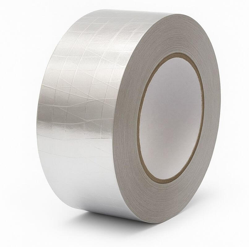 Cinta Aluminio Respaldo Fibra de Vidrio