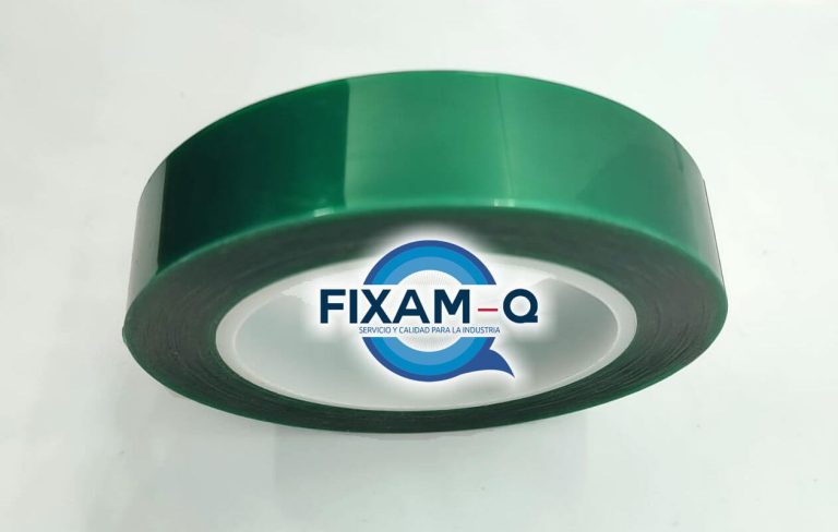 FIX600 Cinta de Enmascarar Silicona Verde de Alta Temperatura
