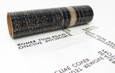 Folio protector alfombra con letras