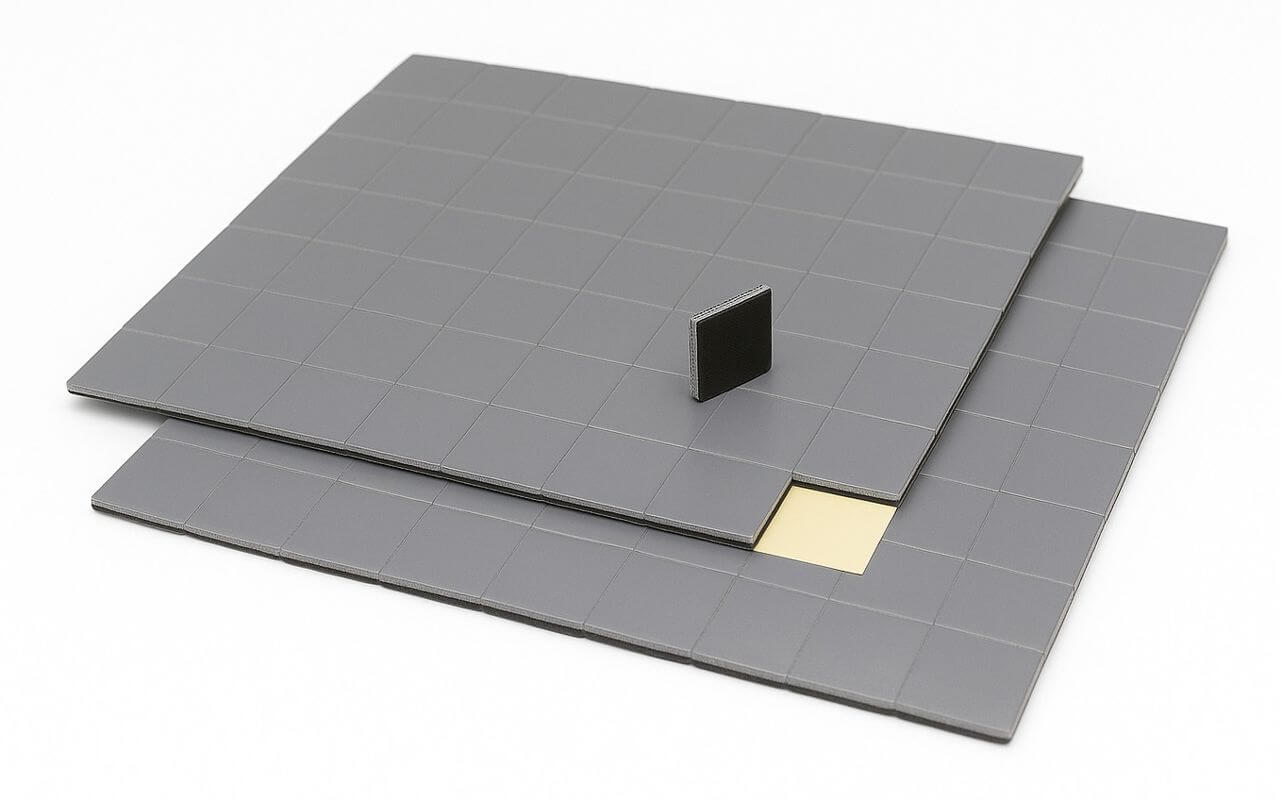 Separador de vidrio estático