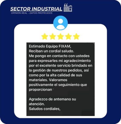 Productos para la industria Fixam-Q México